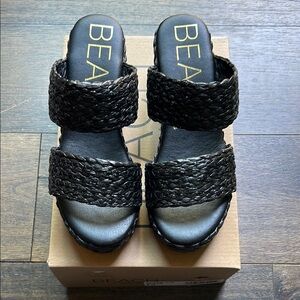 Beach by Matisse woven platform sandals